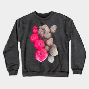 Pomegranate Tropical Fruit Crewneck Sweatshirt